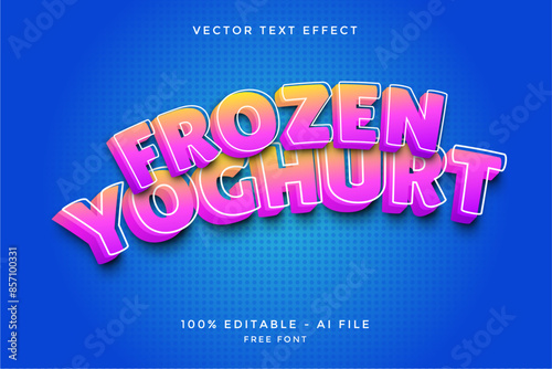 Modern 3D Text Effect