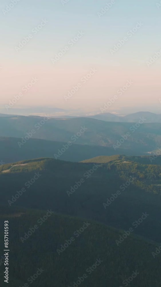 Fantastic view of mountain during summer Fantastic view of mountain during summer