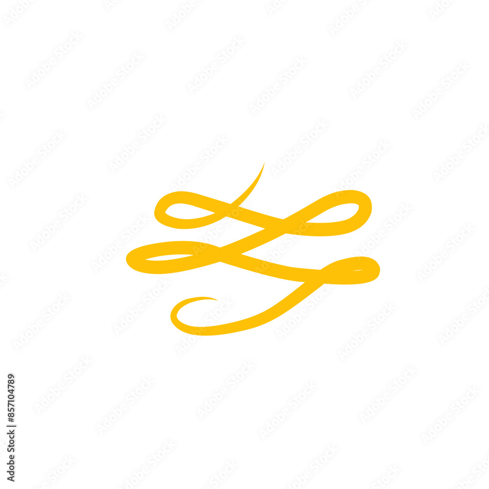 Golden Swirl Swoosh Golden Swirl Swoosh