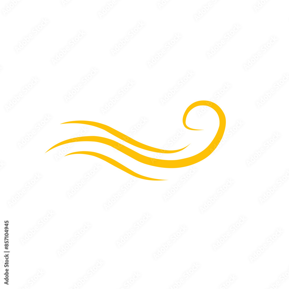 Golden Swirl Swoosh Golden Swirl Swoosh