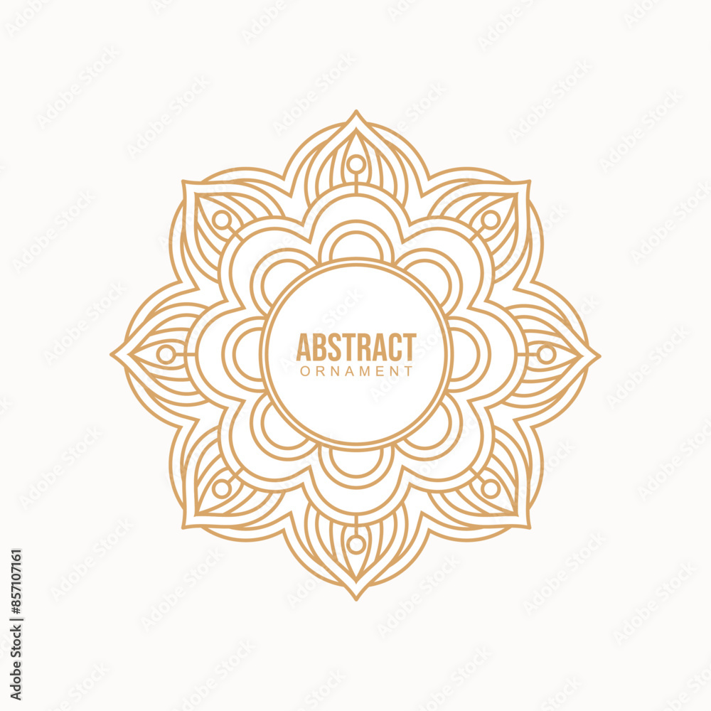 Ornamental mandala design background Ornamental mandala design background