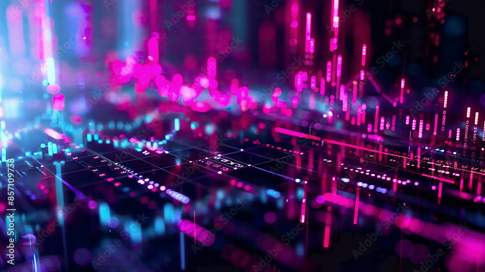 Cryptocurrency market visualization sleek design vibrant Cryptocurrency market visualization sleek design vibrant