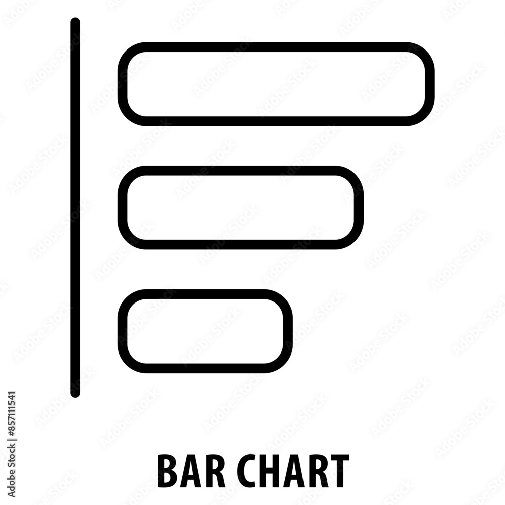 Bar Chart Icon simple and easy to edit for your design elements Bar Chart Icon simple and easy to edit for your design elements