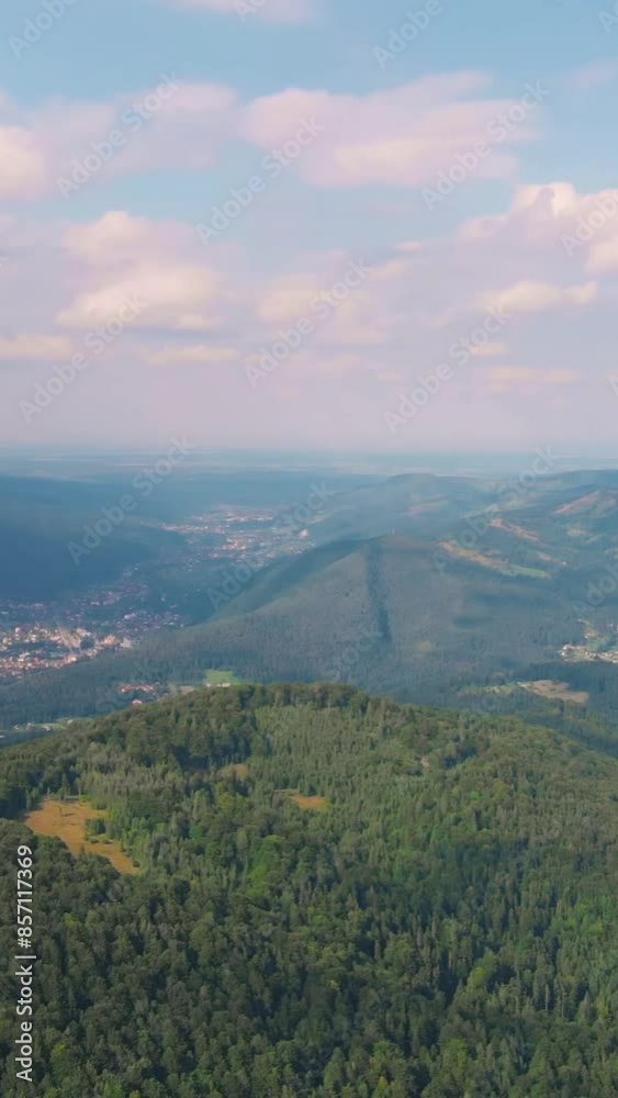 Fantastic view of mountain during summer Fantastic view of mountain during summer