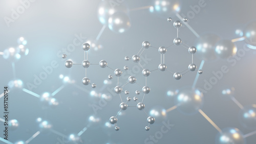 Photography adenosine monophosphate molecular structure, 3d model molecule, amp, structural