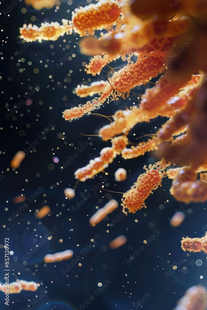 A group of jellyfish drifting in the ocean A group of jellyfish drifting in the ocean
