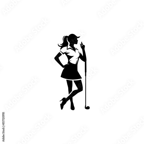 caddies and smoke logo Design Vector 