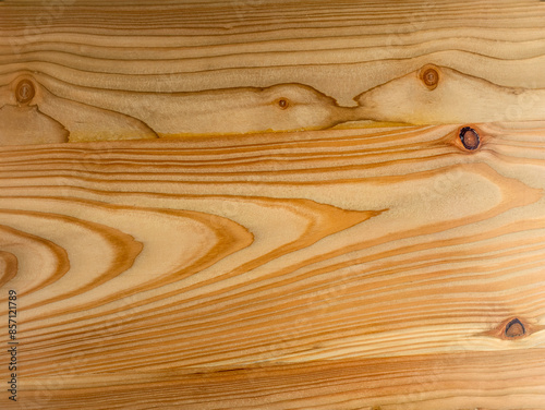 typical Cathedral grain pattern loop on a wooden board for joinery cabinet making