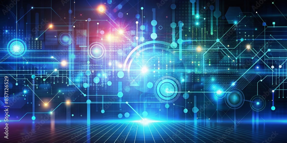 Abstract technology background with data illustrations Abstract technology background with data illustrations