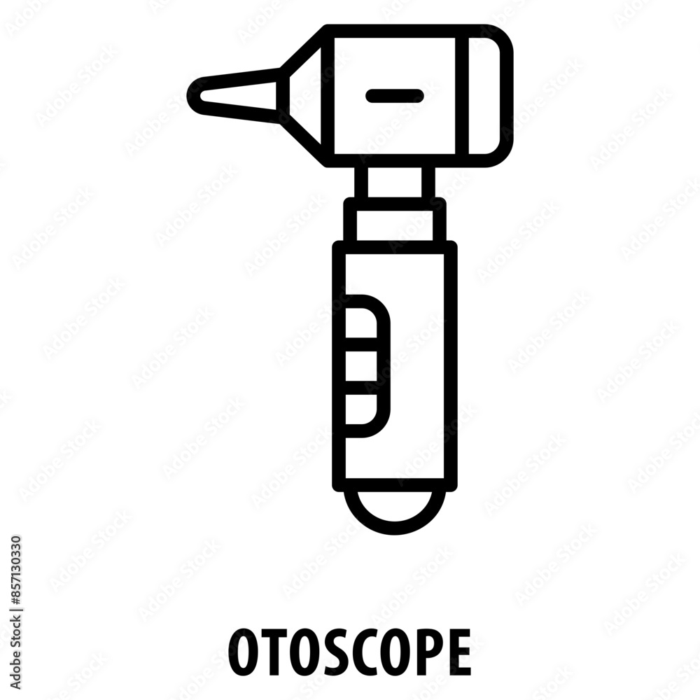 Otoscope Icon simple and easy to edit for your design elements Otoscope Icon simple and easy to edit for your design elements