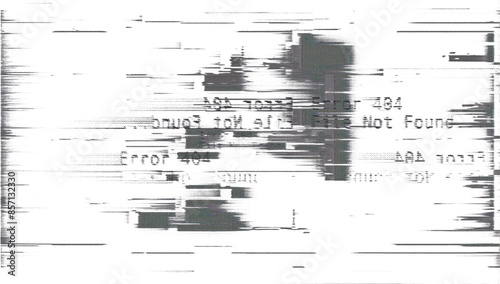 Pixelated texture. Digital errors on the screen.