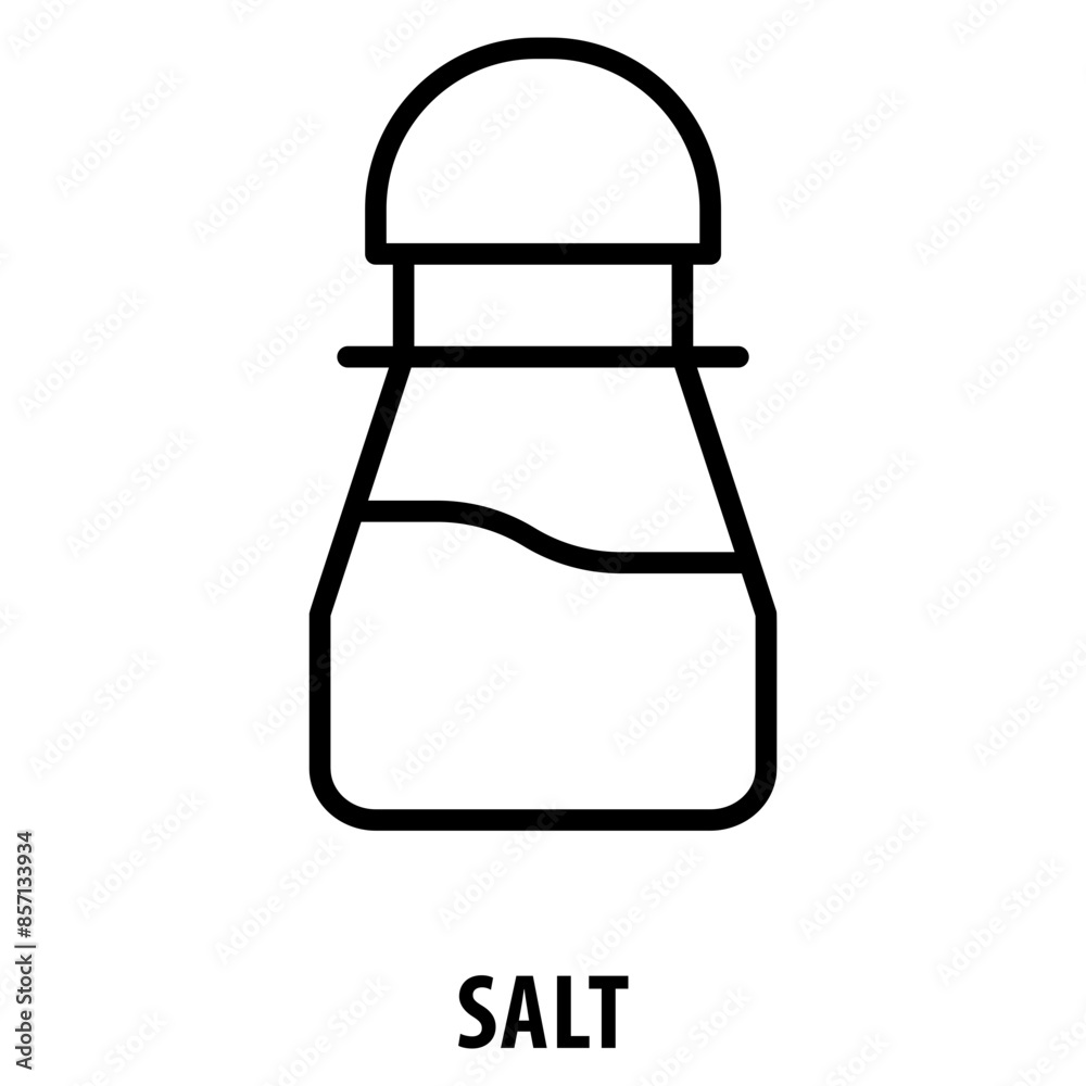 Salt Icon simple and easy to edit for your design elements Salt Icon simple and easy to edit for your design elements