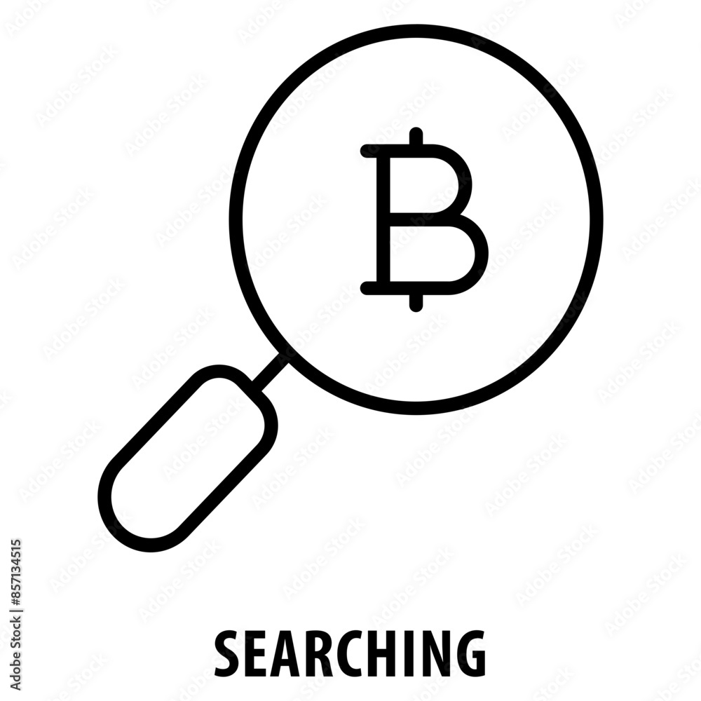 Searching Icon simple and easy to edit for your design elements Searching Icon simple and easy to edit for your design elements