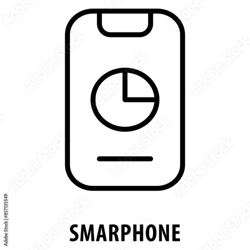 Smarphone Icon simple and easy to edit for your design elements