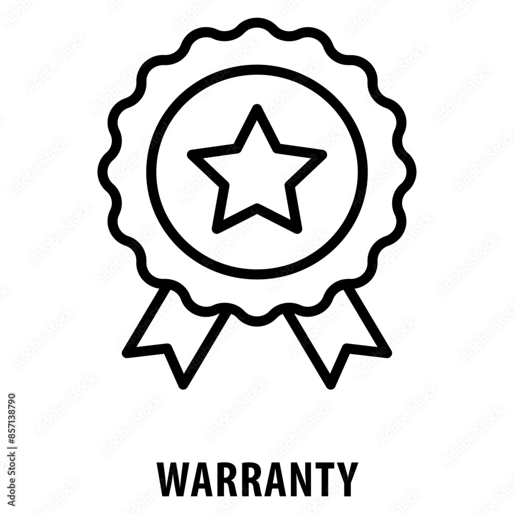 warranty Icon simple and easy to edit for your design elements warranty Icon simple and easy to edit for your design elements