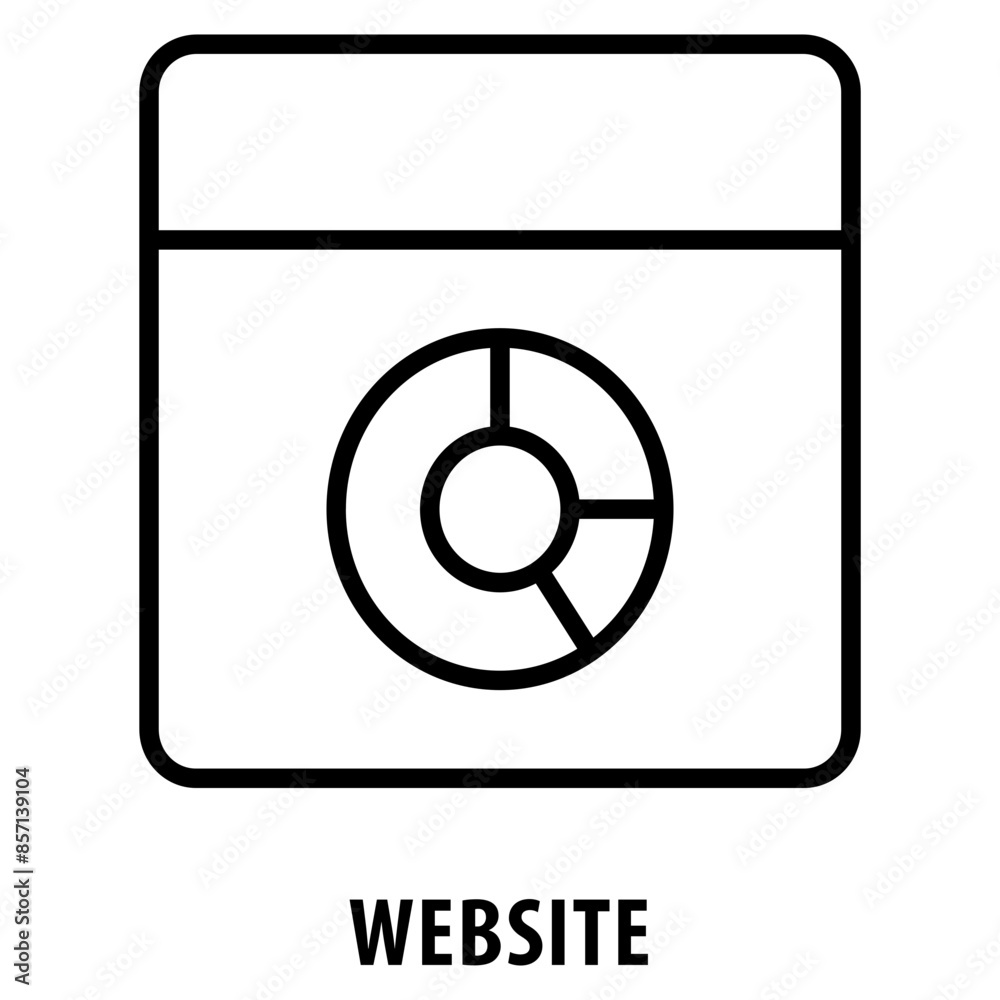 Website Icon simple and easy to edit for your design elements Website Icon simple and easy to edit for your design elements