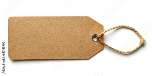 Brown tag, kraft paper card, brown, tag, kraft paper, label, cardboard, rustic, vintage, blank, textured, packaging