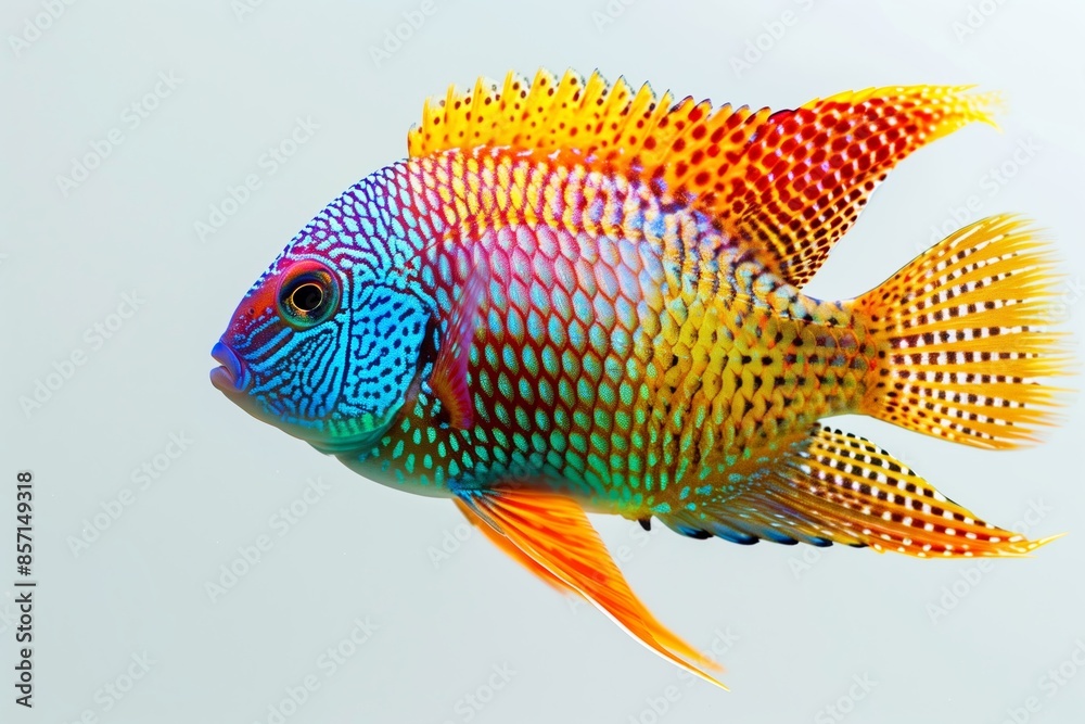 Underwater scene of bright colored tropical fish. Underwater scene of bright colored tropical fish.