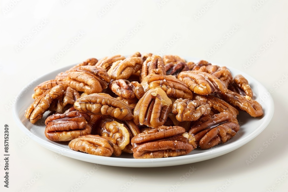 Golden Glazed Nuts with Aromatic Spices for a Sweet Treat Golden Glazed Nuts with Aromatic Spices for a Sweet Treat