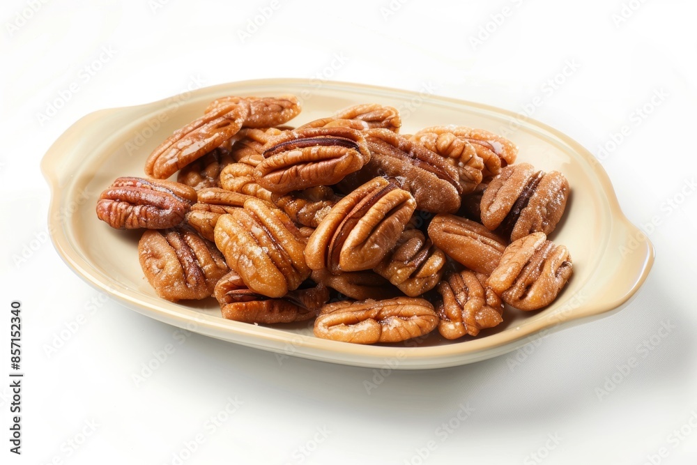Shimmering Golden Sugar Coated Nuts for a Sweet Treat Shimmering Golden Sugar Coated Nuts for a Sweet Treat