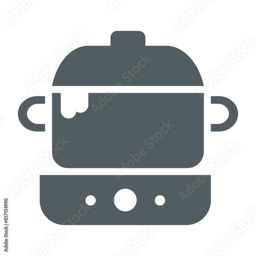 Stew pan icon