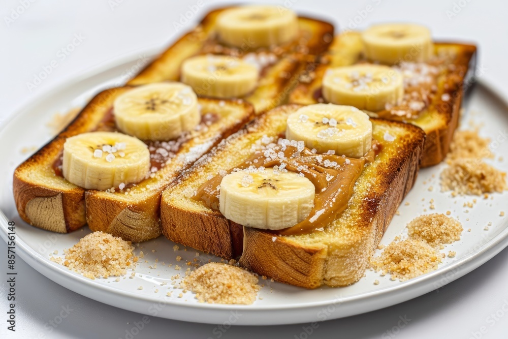 Toasted Pullman Loaf with Decadent Hazelnut Spread and Peanut Butter