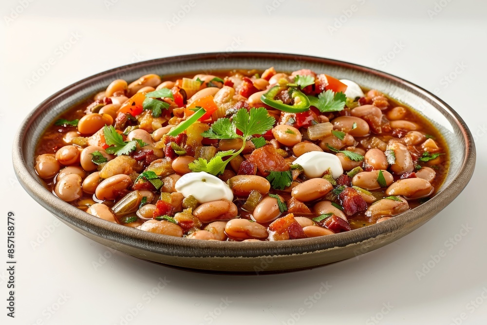 Wholesome Campfire Beans with Cornbread or Tortillas on the Side