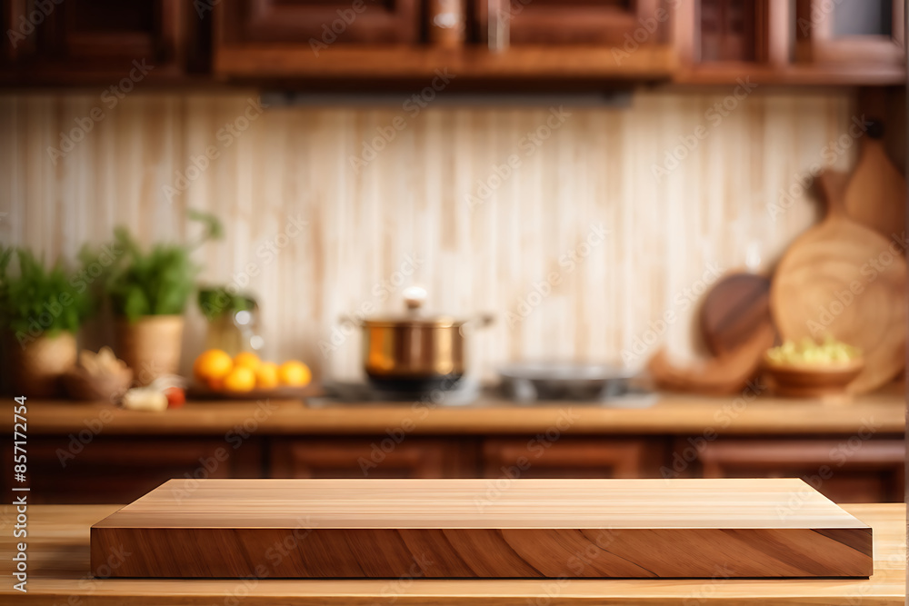 Kitchen podium background food product stand table pedestal display ...