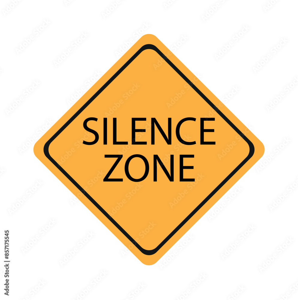 silence zone sign with megaphone vector icon silence zone sign with megaphone vector icon