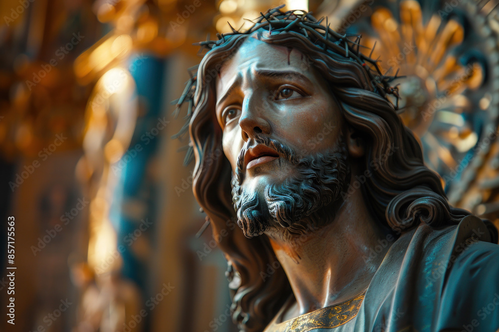 Jesus in a Serene Temple, Modern Depictions of Jesus, Inspirational Imagery, Contemporary Religious Art, Jesus in Today's World, Uplifting Messages, Spiritual Guidance, Faith and Hope, Jesus in Everyd Jesus in a Serene Temple, Modern Depictions of Jesus, Inspirational Imagery, Contemporary Religious Art, Jesus in Today's World, Uplifting Messages, Spiritual Guidance, Faith and Hope, Jesus in Everyd