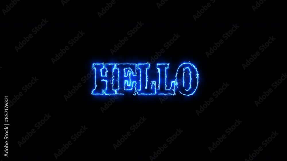 HELLO to someone with a blue walking saber effect