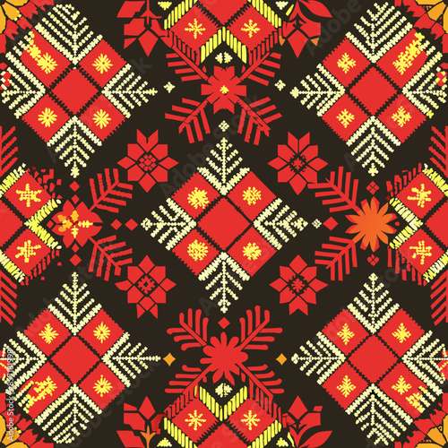 Belarusian roots pattern