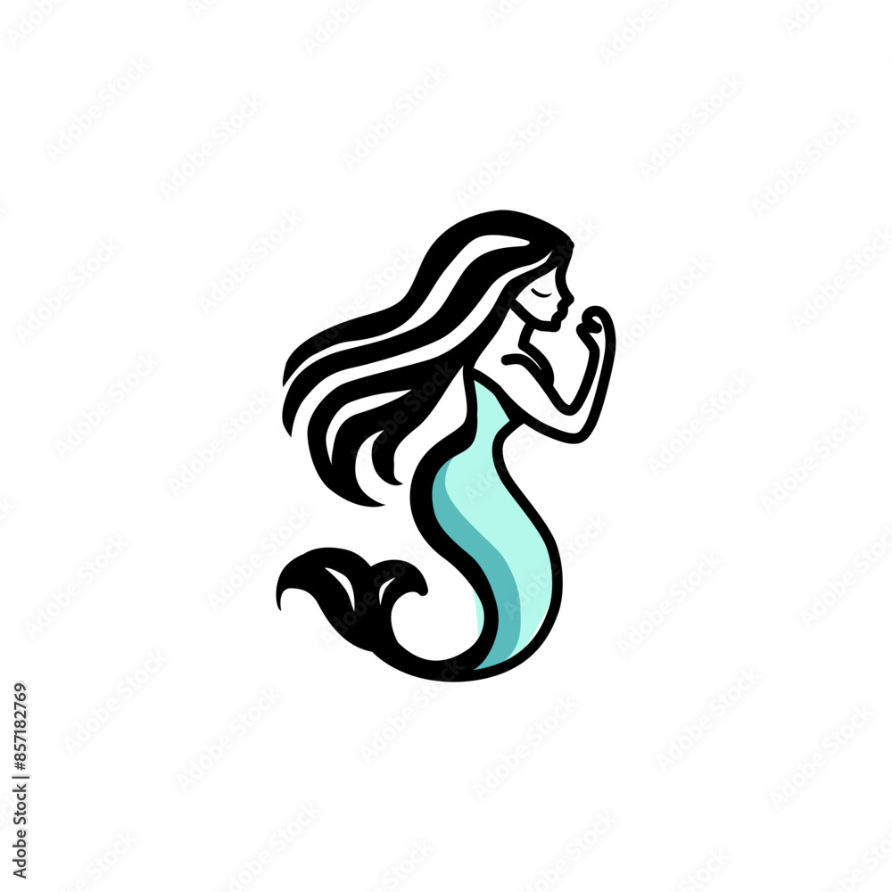 Mermaid logo Design Vector Mermaid logo Design Vector