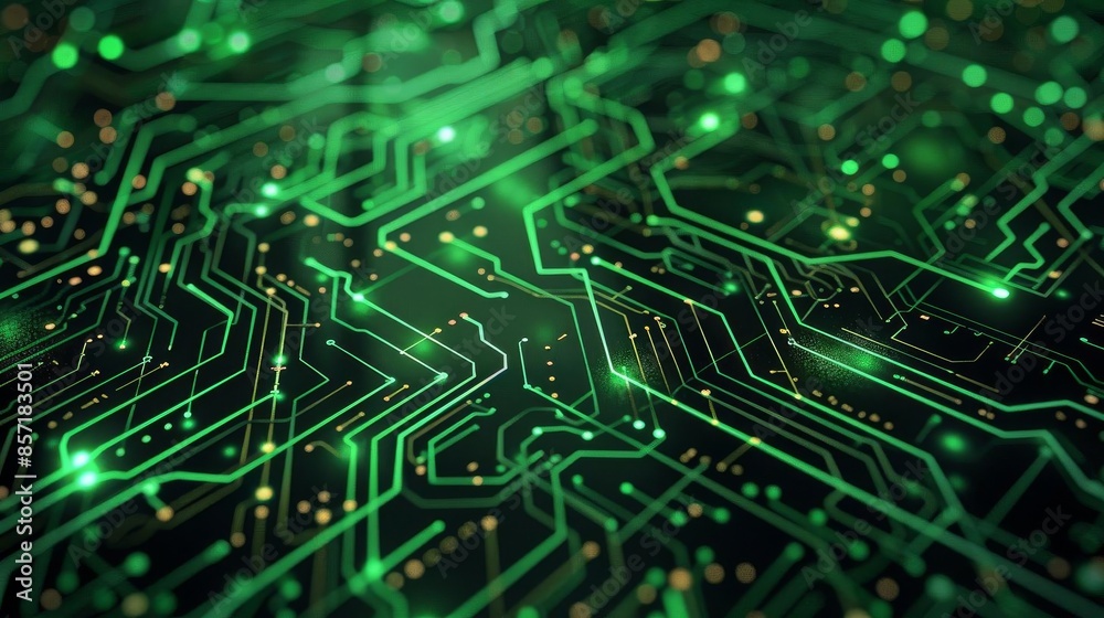 a green AI tech pattern.