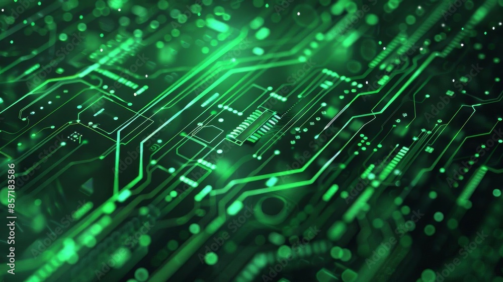 a green AI tech pattern. a green AI tech pattern.