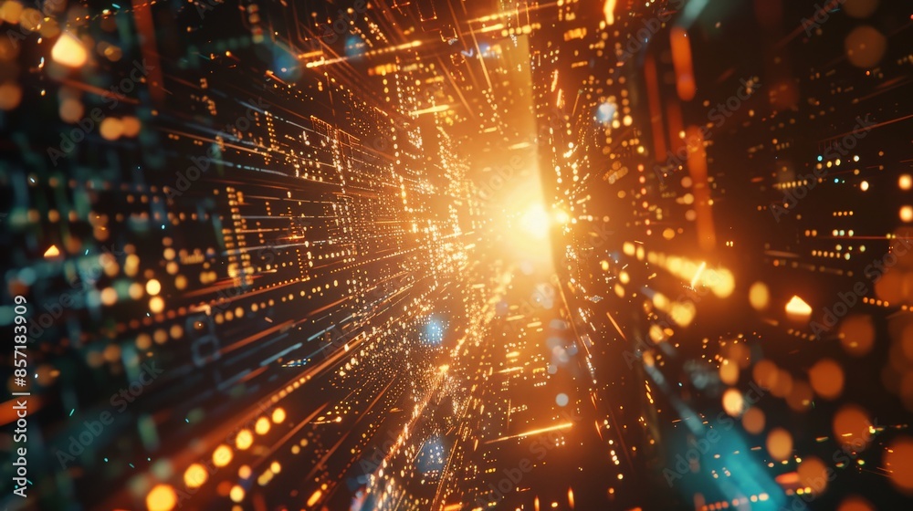 Digital technology and science background. Digital technology and science background.