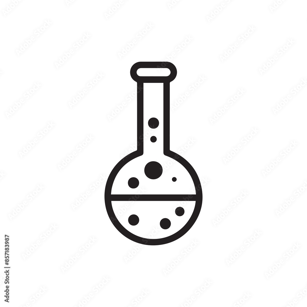 Chemical glass icon and science chemistry tube toxic medicine design. Chemical glass icon and science chemistry tube toxic medicine design.