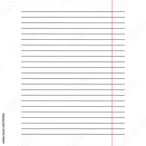 Blank sheets notebook papers of square and lined paper for homework and exercises. Vector pads paper sheets for memo. Notebook paper. Seamless pattern. Geometric. Vector illustration. Art background.
