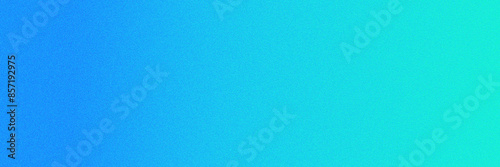 Abstract grainy gradient background, noise texture transitioning from blue to teal. Perfect for digital design projects, web design, and modern graphic artworks.