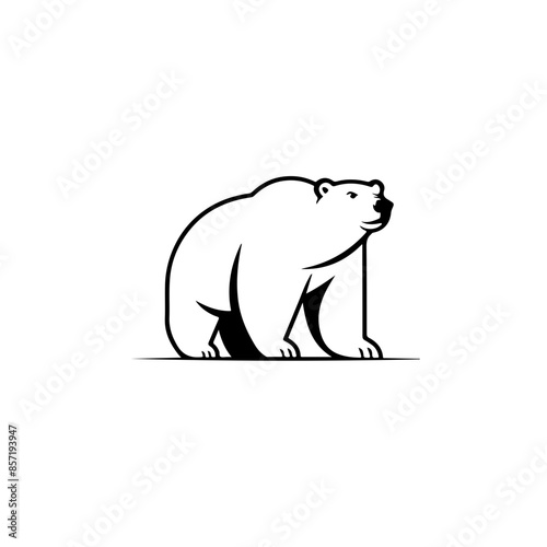 Standing Polar Bear