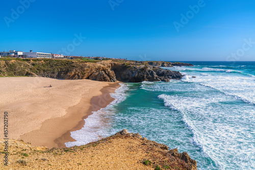 Praia Grande beach Porto Covo Portugal atlantic coast between Sines and Vila Nova de Milfontes Costa Vicentina