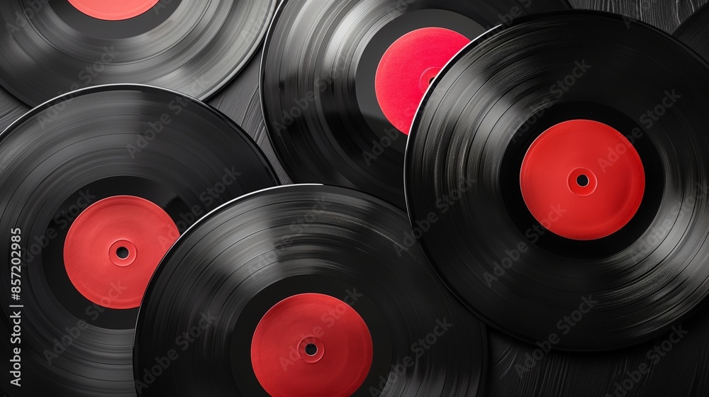 Vinyl records, Classic vinyl record for music. Vinyl records, Classic vinyl record for music.