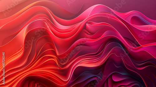 abstract colorful background, geometry gradient, ai_generated