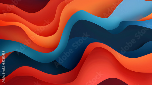 abstract colorful background, geometry gradient, ai_generated