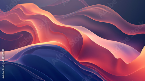 abstract colorful background, geometry gradient, ai_generated