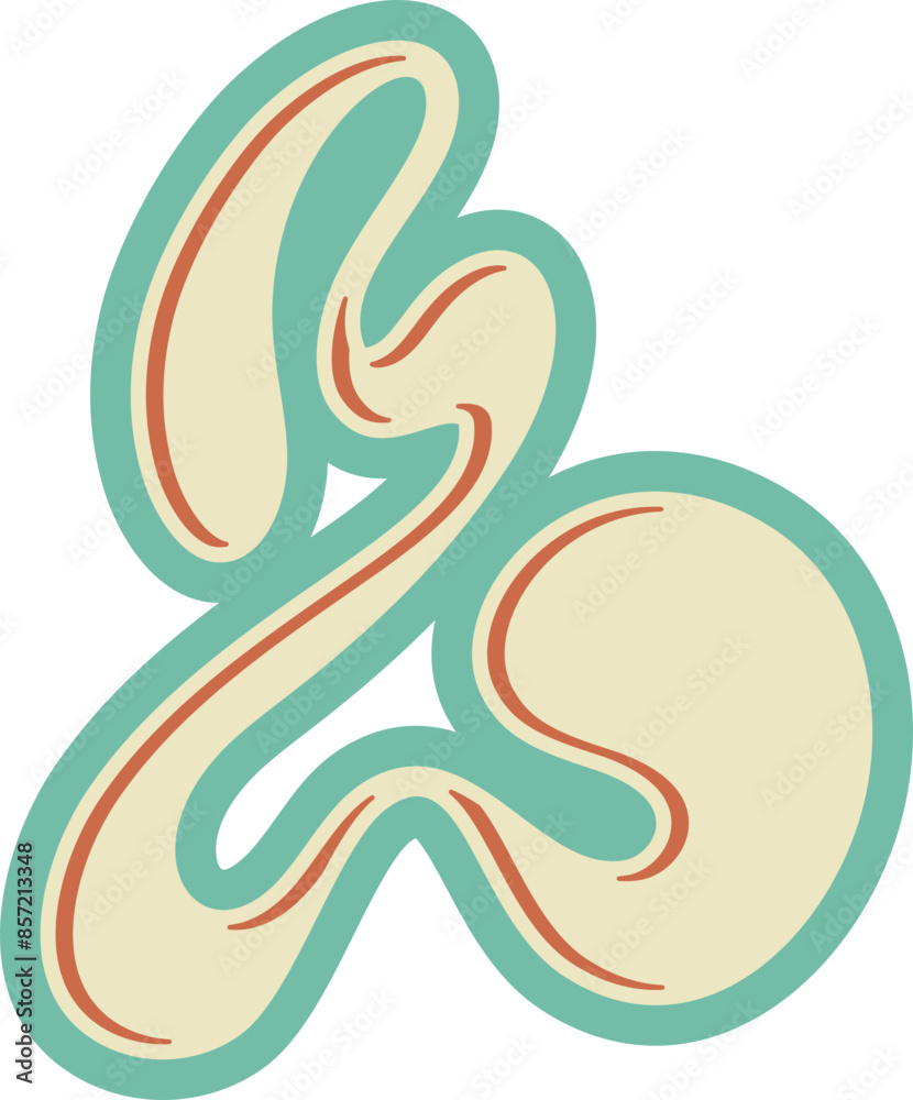 Abstract Liquid Lettering Alphabet Abstract Liquid Lettering Alphabet