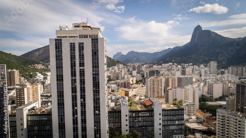City of Rio de Janeiro seen from a drone