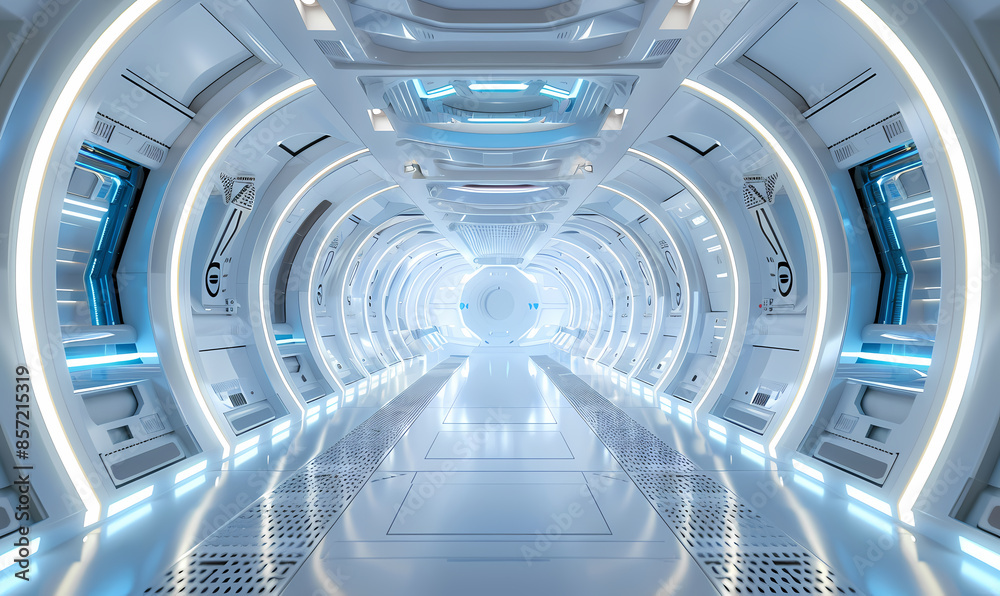 interior of a modern building