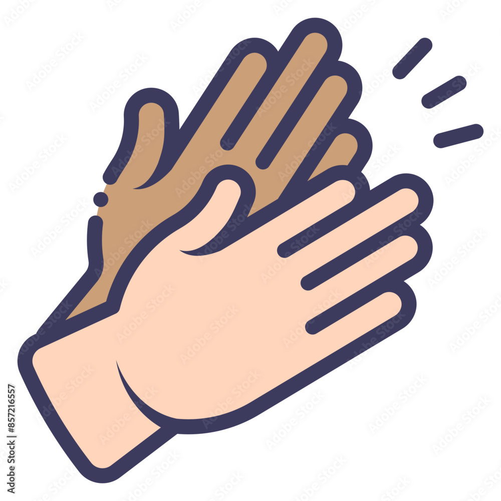 clapping hands icon clapping hands icon