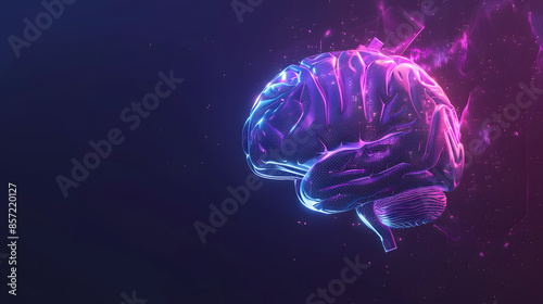 3d rendered illustration of brain